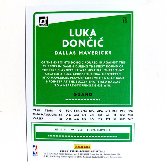 Dallas Mavericks (Luka Doncic) - BKBL [7_LDR3] - Picture 3 of 3